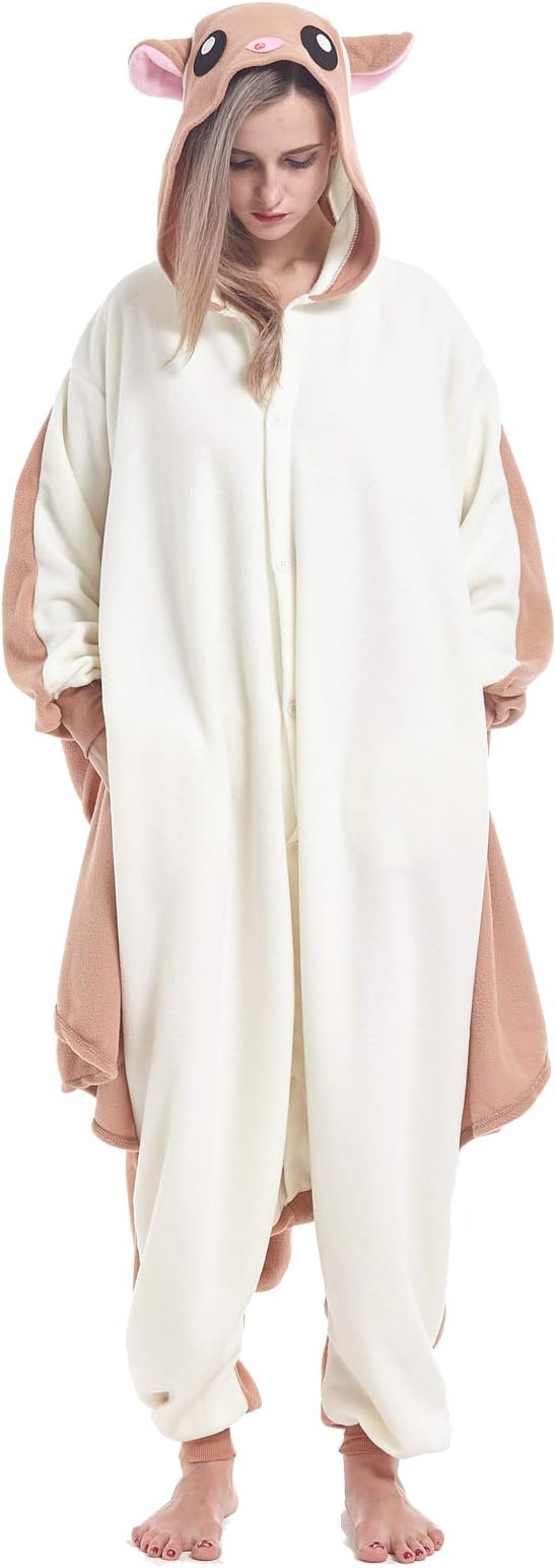 ZinuodsWomen Men Adult Pajamas Onesies Animal Cosplay Costumes