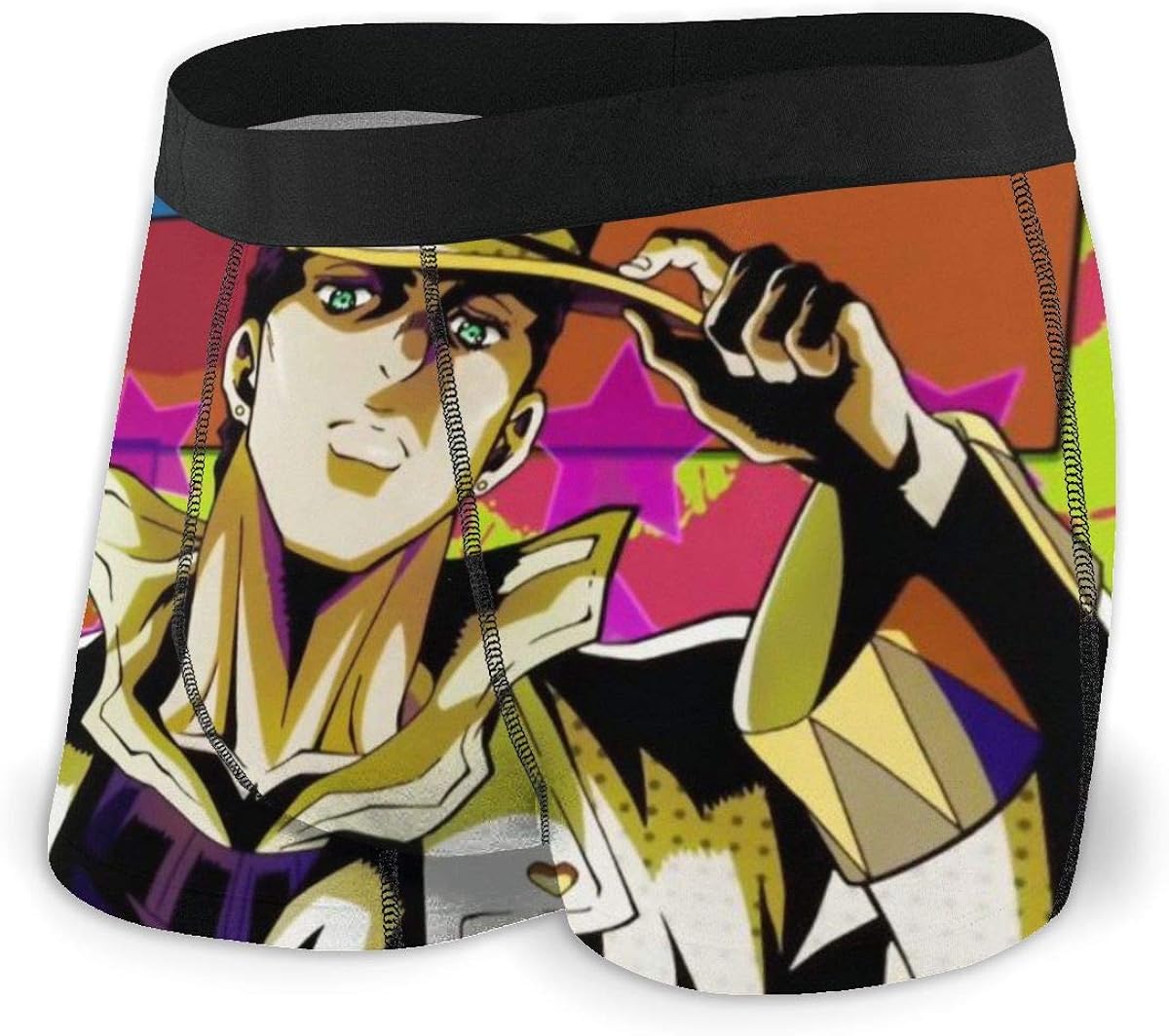 Anime JoJo's Bizarre Adventure Mens Underwear Super Soft Breathable