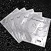 100 Pairs Set，Eye Gel Patches,Under Eye Pads Lint Free Lash Extension Eye Gel Patches for Eyelash Extension Eye (silver)