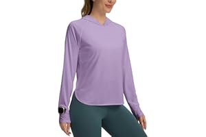 SEAMAID Women's UPF 50+ Sun Shirt SPF Long Sleeve Lightweight Hoodie UV Protection Clothing Hiking Fishing Outdoor