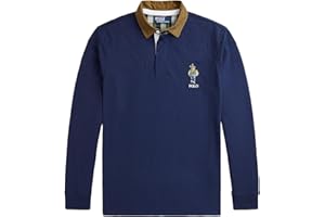 POLO RALPH LAUREN Mens Classic Fit Polo Bear Jersey Rugby Shirt