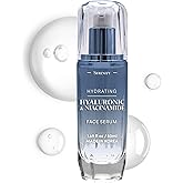 Serenity Dew Hyaluronic Acid & Niacinamide Face Serum - Dermatologist Tested Anti-Aging Korean Skin Care - Ultra Hydrating, Cools, Soothes & Improves Tone and Texture - Vegan Clean Beauty - 1.69 Fl Oz