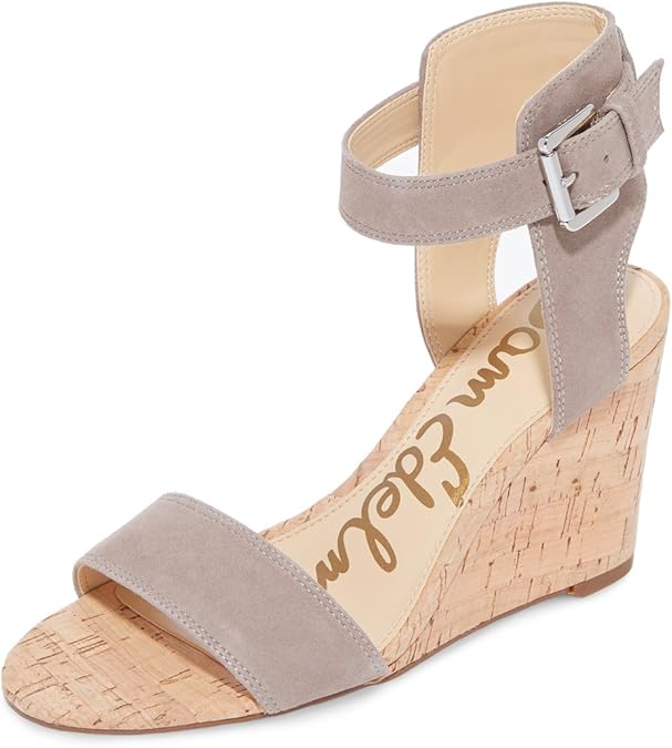sam edelman cork wedge sandals