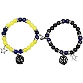 Gliquran Matching Bracelets Button Friendship Bracelet Cute Merchandise Accessories Jewelry