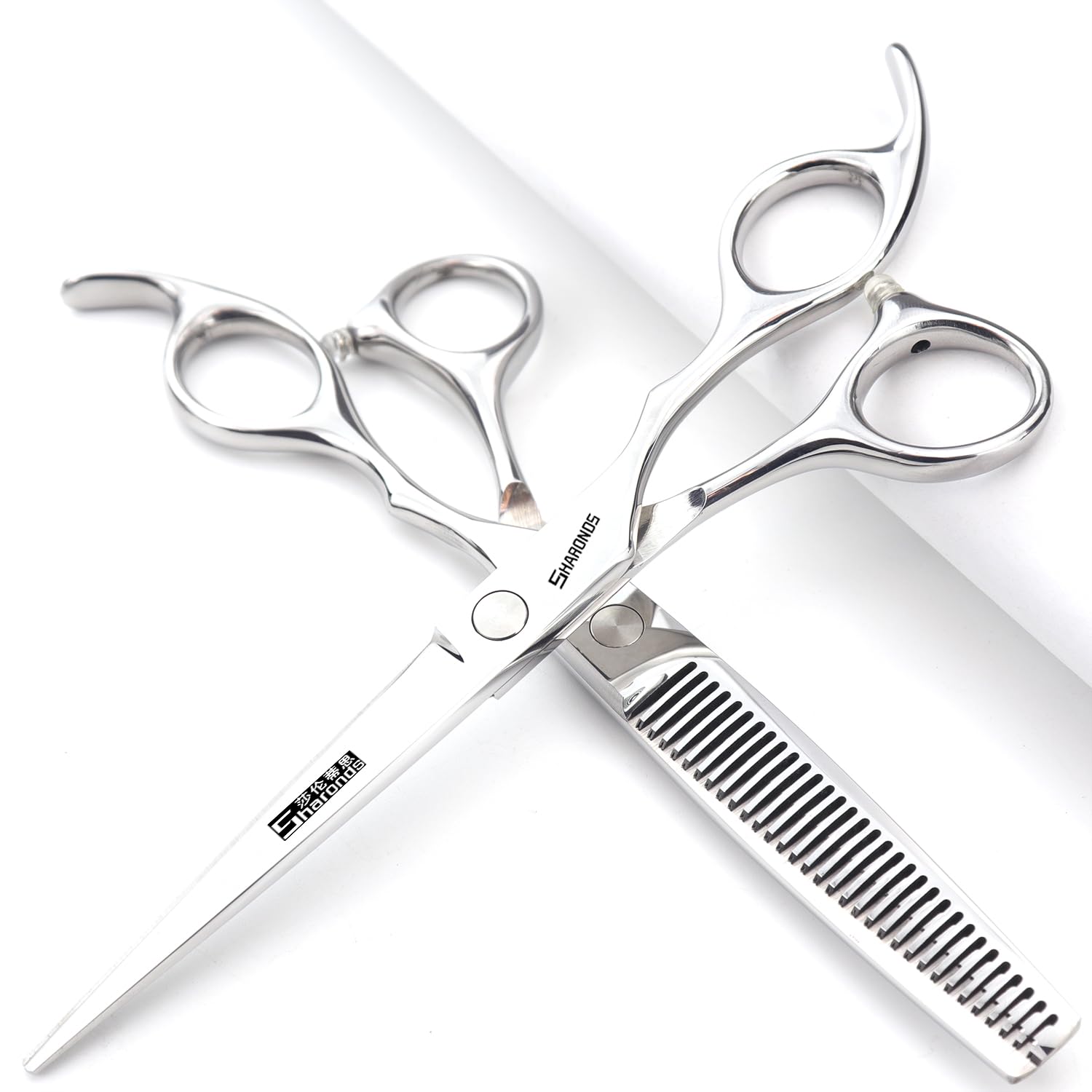 6/6.5-inch Professional Hair Clippers, Hairdressers, efficient Hair Clippers (6.5 inch-2pc)