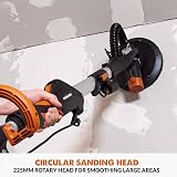 Evolution R225DWS-T Telescopic Drywall Sander Dual Heads 225mm 230V view 7