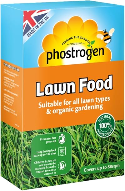 Phostrogen Organic Lawn Food 3.5kg - Balanced Feed for Thicker Lawn