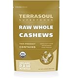 Terrasoul Superfoods Organic Raw Whole Cashews, 32 oz./2lb