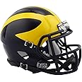 Michigan Wolverines 2016 Low Gloss NCAA Riddell Revolution SPEED Mini Football Helmet