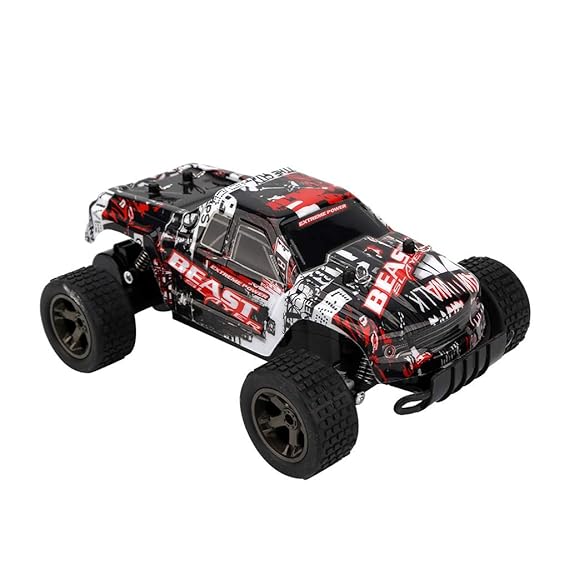 SYY Ferngesteuertes Auto, RC Auto 1:18 Racing Truck Geländewagen 20Km/h High Speed Monster Truck RC Buggy Race 4WD Rennauto, 