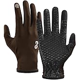 SUJAYU Full Finger Thin Hiking Gloves Women Men, Light Touchscreen UV Gloves for Hiking Running Workout Driving Women Men