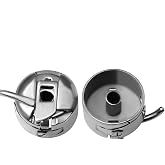 2 Pack Sewing Machine Bobbin Case for Front Loading 15 Class Machines.