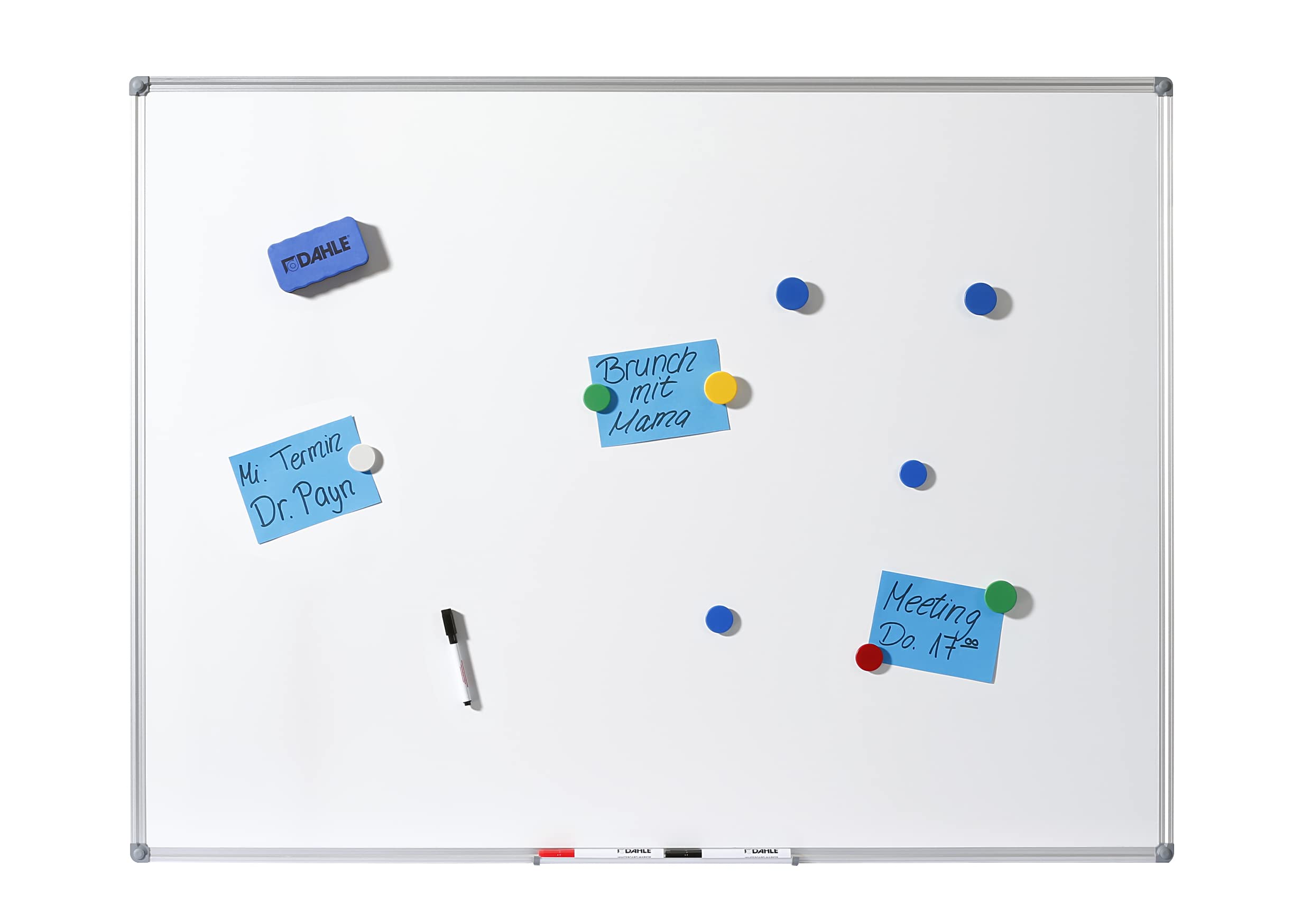 Dahle Slimboard Basic 96152 Whiteboard 120 x 90 cm Aluminium Frame