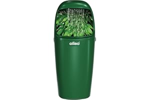 OIIBO Reptile Water Fountain Chameleon Water Dripper, Reptile Water Dispenser with 800ml Large Capacity, Terrarium Waterfall Drinking Fountain for Bearded Dragon Gecko Lizard