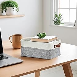 DECOMOMO Small Storage Basket, Closet Storage
