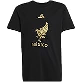 adidas Youth Mexico DNA T-Shirt (Black/Gold)