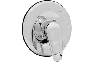 FLOWRITE Replacement Trim Kit for Gerber SafeTemp II Tub and Shower, Chrome