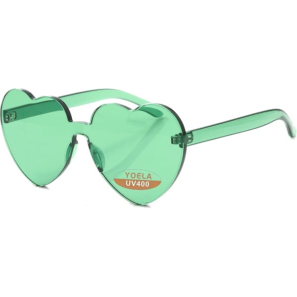 ENTHYI Mushroom Shape Sunglasses for Women Irregular Rimless  display picture 1