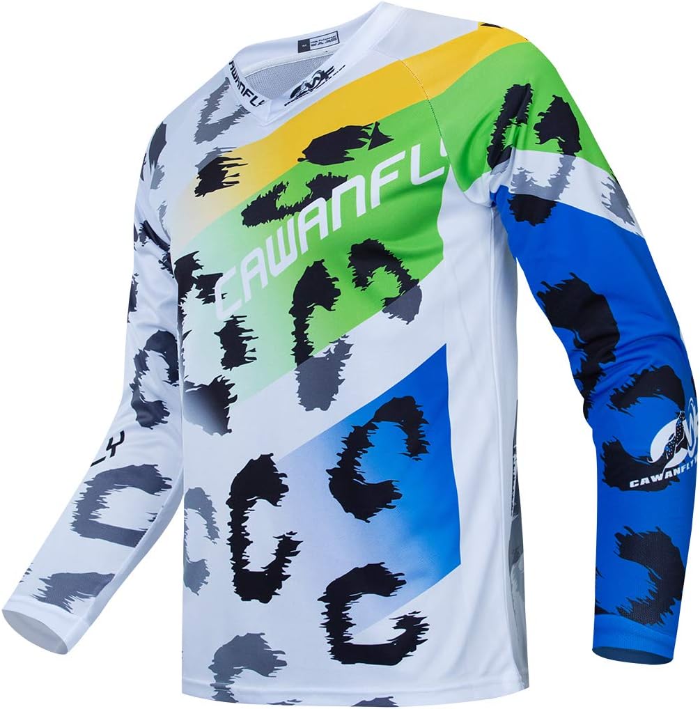Downhill Cycling Jersey Men's Racing Jersey Long Sleeve MTB Cycling Clothing Mountain Bike Shirt