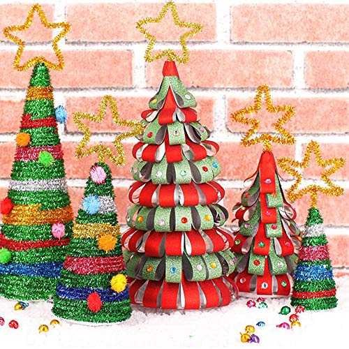 Pipe Cleaners Chenille Stems for DIY Art Craft 6 mm x 12 Inch 100 Pieces