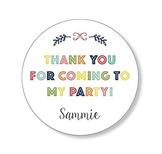 amazoncom personalized birthday stickers happy birthday stickers