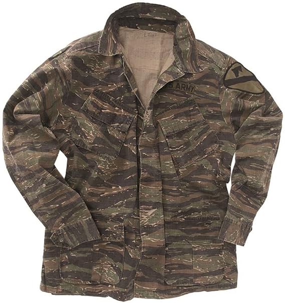 Mil-Tec Pantalon Jungle Tiger Stripe Vietnam - Homme Femme - Camouflage Classique Militaire - Confort Et Liberté De Mouvement