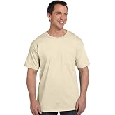 Hanes - Tagless Short Sleeve Pocket T-Shirt - 5590