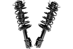 TRIL GEAR Pair Front Struts Shocks Assembly w/Coil Spring 172199 172200 Replacement for Chevrolet Malibu 2004-2010 Pontiac G6 2006-2010 Saturn Aura 2007-2008