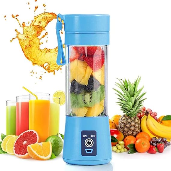 Mini Portable Blender, Topspitgo Personal Size Fruit Mixer Electric USB