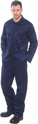 Portwest S999 Classic PolyCotton Coverall Navy XS Regular Six Pockets view 7