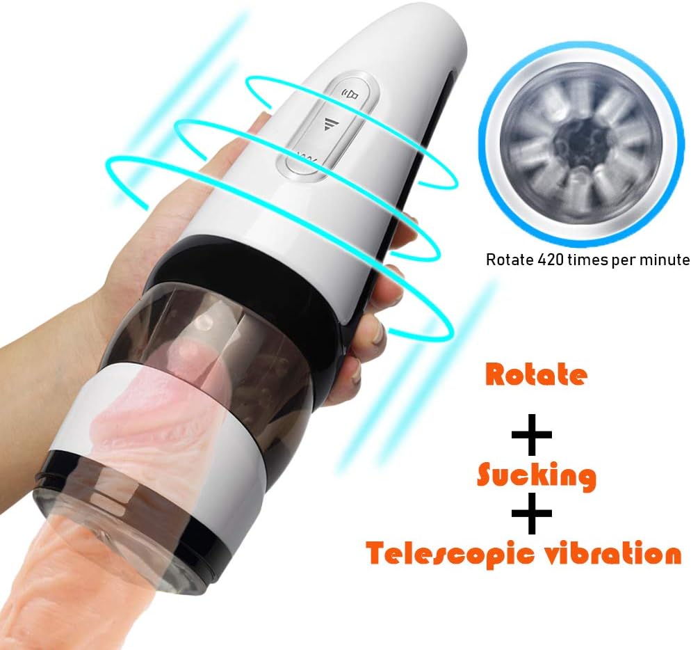 Automatic Telescopic Silicone Relaxation Aircraft Másterbrators Underwear Rotation Male Sucker Voice Interactive Sèx Female Blówjobséx Machine for Men Real Viginá Easy to Clean&Carry Birthday Gift Tsh