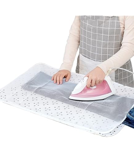 Tissu De Protection Repassage Lot De 4 - Maille Polyester Pour Repassage Sécurisé