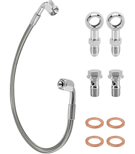 Aumzong 11657534454 Turbocharger Oil Feed Line Kit Compatible With 2007-2016 MINI Cooper Countryman Paceman S JCW R55 R56 R57 R58 R59 R60 R61 1.6L Replacement# 5801366 - View #7