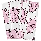 Bolaz Little Pig Kitchen Towels, Dish Towel Ultra Absorbent Fast Drying, Tea Towels 28x18 Inches for Cooking Baking Household Cleaning, Set of 4