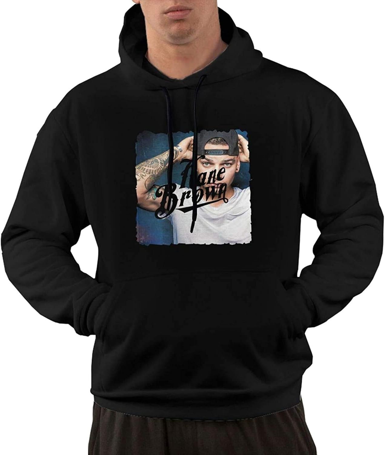 "N/A" Kane Brown Hoodies for Men Comfortable Men's Hooded Sweatshirt Hoodie with