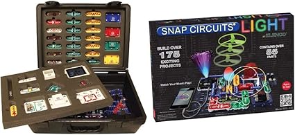 snap circuits light electronics exploration kit