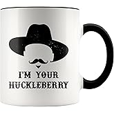 Absurd Ink Doc Holliday I'm Your Huckleberry Mug (Black)
