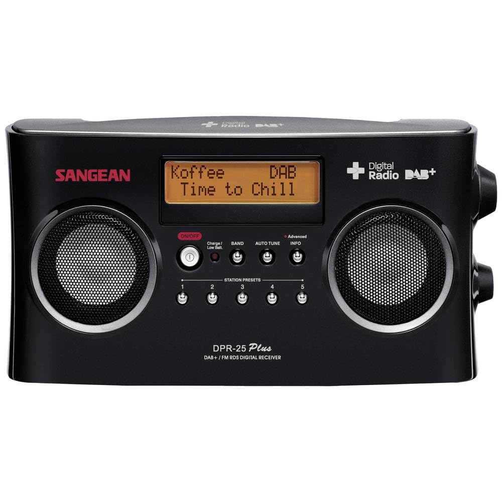 Sangean DPR-25+ Black