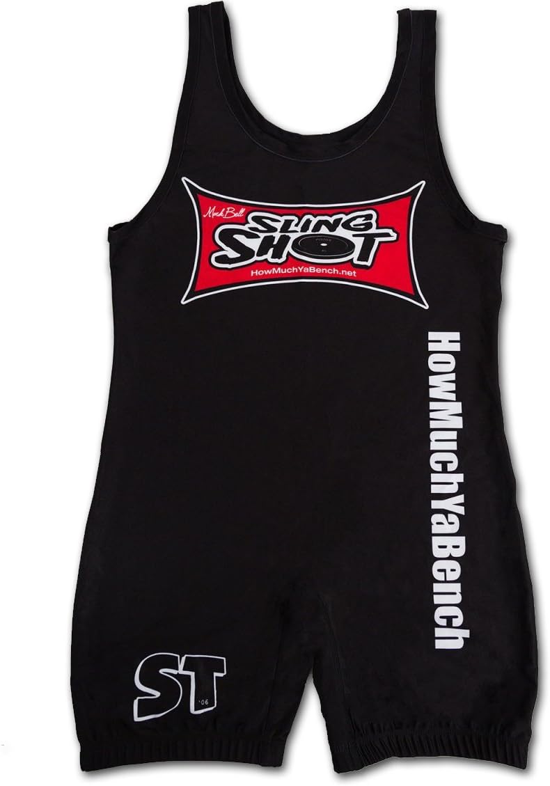 Slingshot Lifting Singlet, Model 2, by Mark Bell (Red