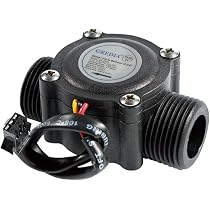 Débitmètre Eau LZS-15 - Plastique - 300-3000L/H - Pour Tube DN25 - Mesure Instantanée