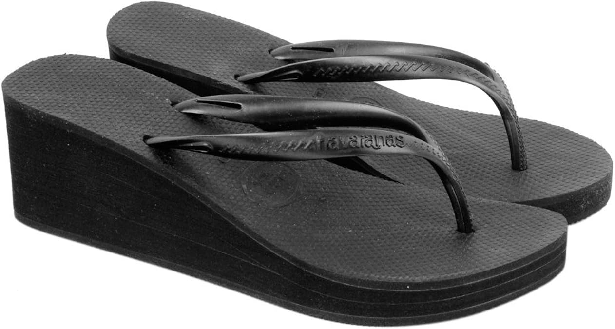 black wedge havaianas