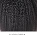 Good quality Kinky Yaki Straight Thick Clip in Human Hair Extensions Double Weft Brazilian Unprocessed Virgin Hair Top Grade 7A 7Peices/set for American Black Women (70g 16