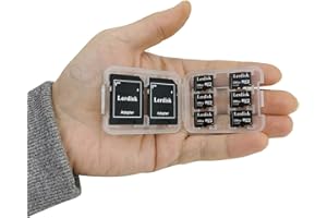 Lerdisk Factory Wholesale 6 Pack Micro SD Card 256MB Small Capacity Special for Small Files with SD Adapter (NOT GB)