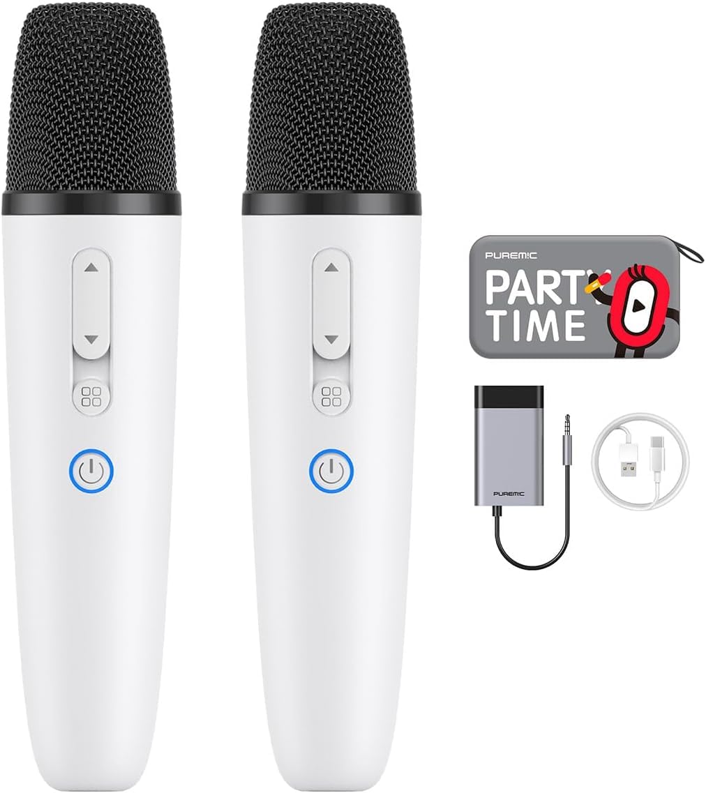 Wireless Bluetooth Microphones with 8 Joy Tune Effects, Handheld ...