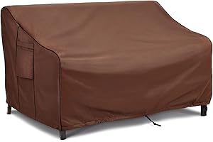 COSFLY Patio Furniture Covers Waterproof, Outdoor Loveseat Sofa Cover Heavy Duty - Fits up to 58 x 40 x 31 inches (W x D x H)