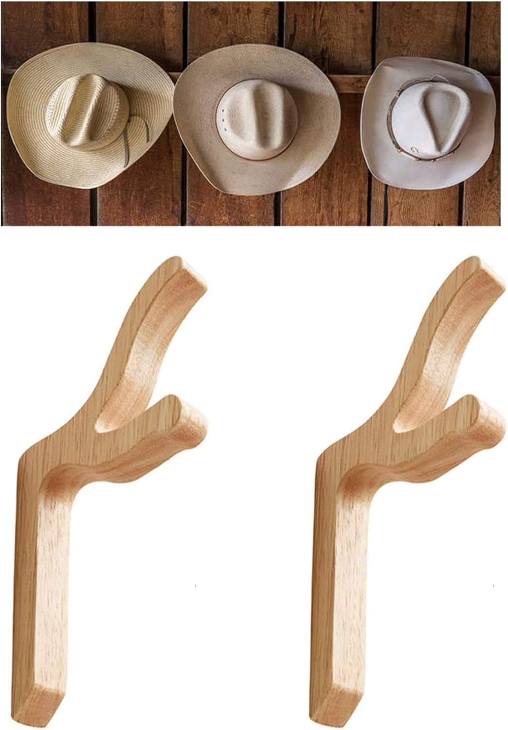 western hat racks on Amazon Com Tonmi Hat Holder Cowboy Hat Holder Wall Mount Hat Rack Motorcycle Helmet Holder Cowboy Hat Rack Hat Organizer Hat Wall Mount Hard Hats Hook Cowboy Hat Display Storage Hanger No Hat 2 Pcs Home Kitchen