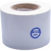 Kenco Premium Inkjet 4 X 6 Rectangle High Gloss Paper Roll-Fed Inkjet Labels. Compatible with Primera Color Label Printers and Many Other Printer Brands. Supplied 425 Labels on a 3 core.