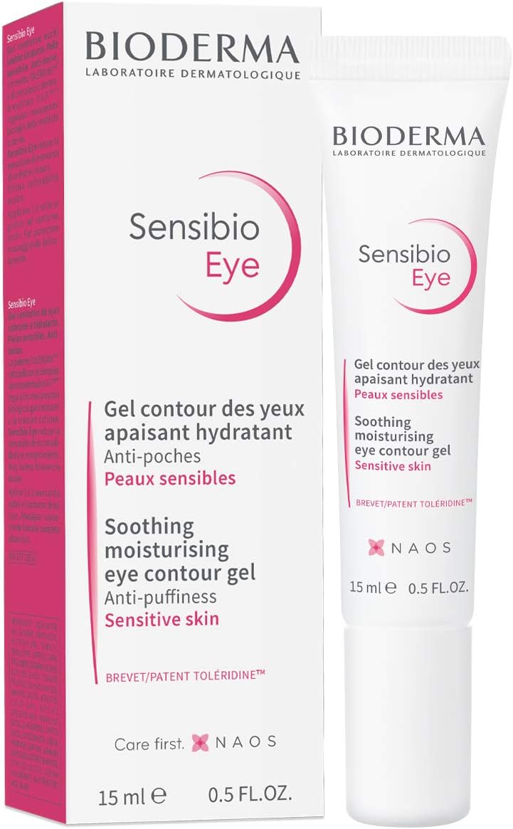 Bioderma Sensibio Eye Contour Gel 15ml Sensitive Skin Soothing Moisturising