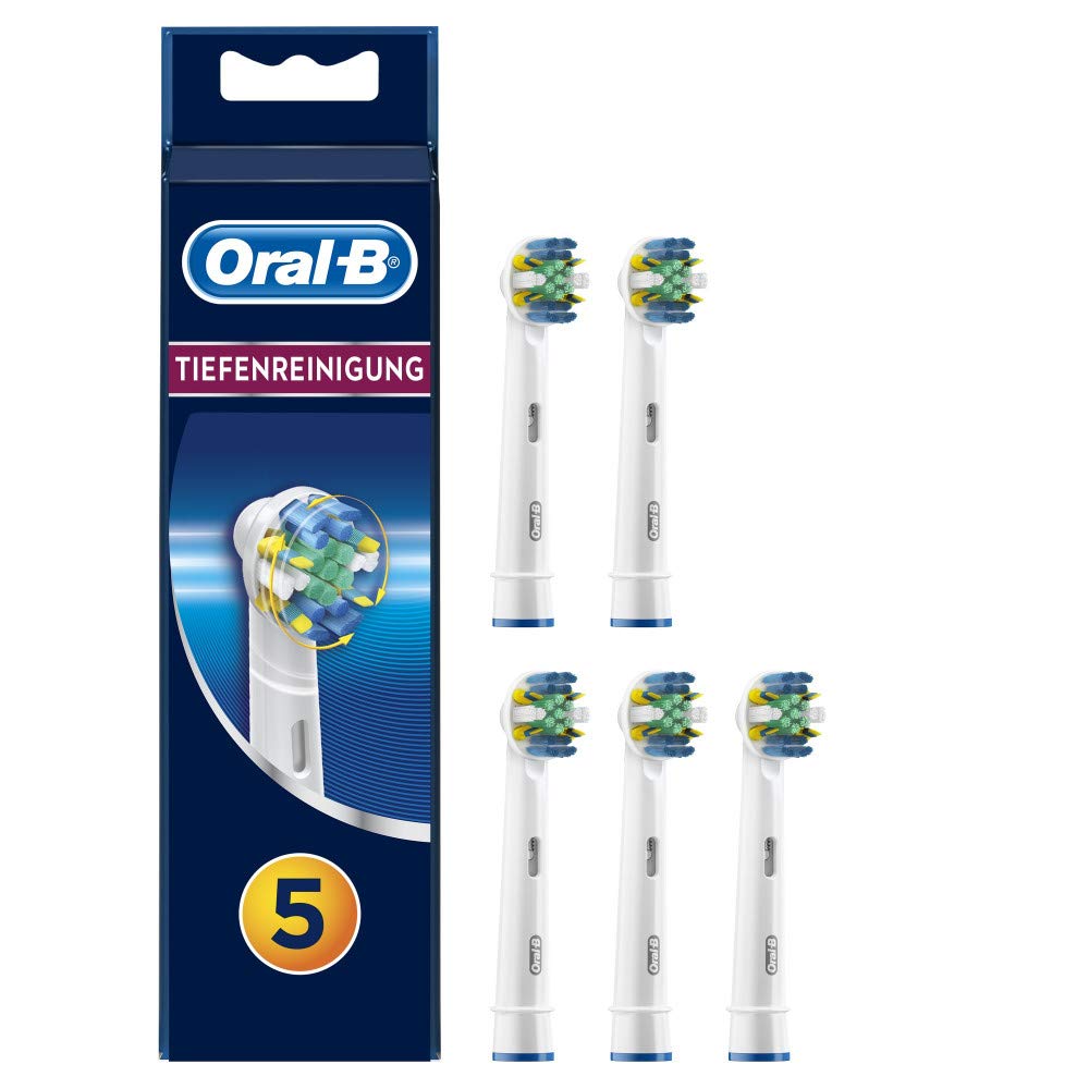 Oral-B Deep Cleaning Replacement Toothbrush Heads for Superior Deep Cleaning in Between Teeth Pack of 5