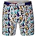 JINSHI Workout Seamless Boxer Briefs Stretchable Long Leg Underwear for Mens 3 Pack Size Large